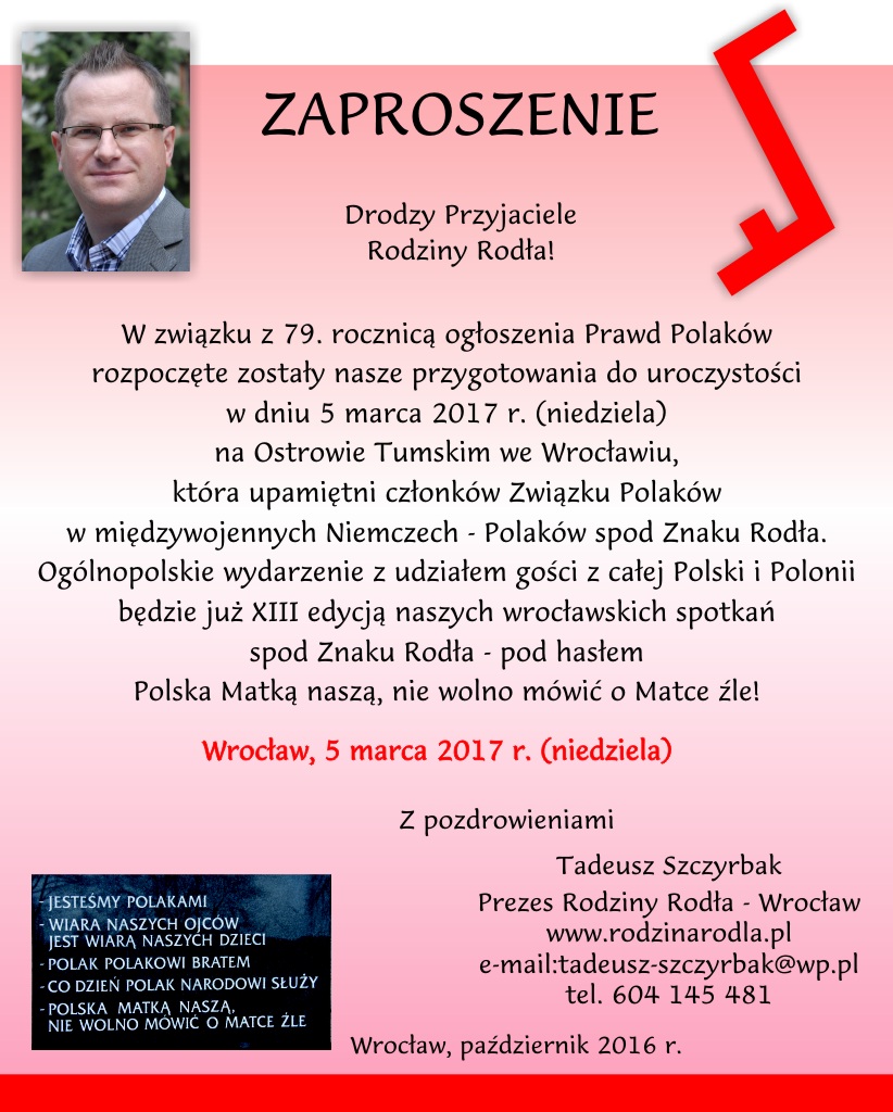 zaproszenie