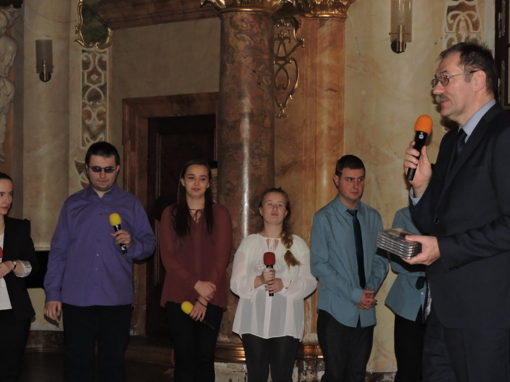 Koncert kolęd w Oratorium Marianum w wykonaniu uczniów Dolnośląskiego Specjalnego Ośrodka Szkolno –Wychowawczego Nr 13 dla Niewidomych i Słabowidzących we Wrocławiu