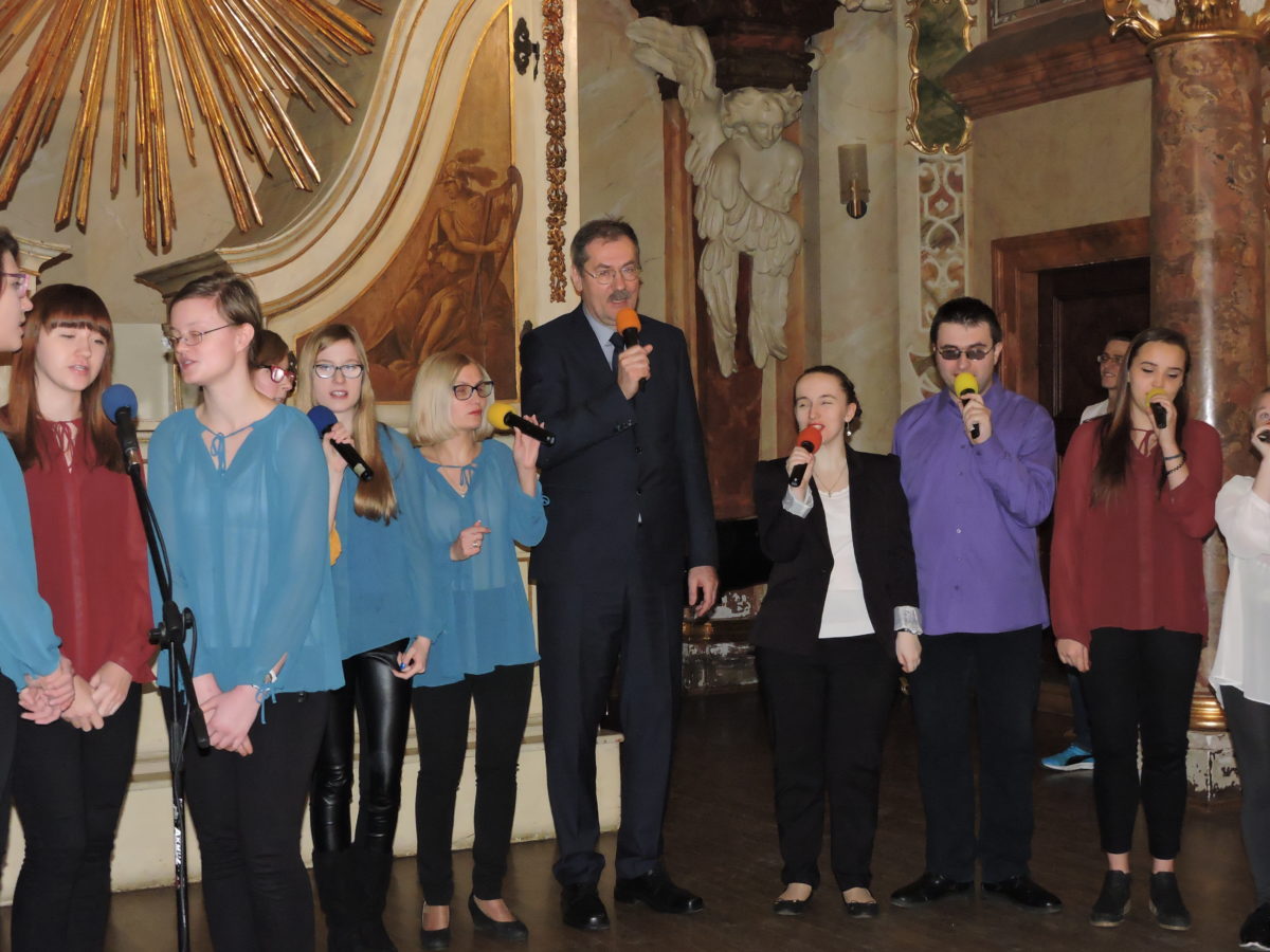 Koncert kolęd w Oratorium Marianum w wykonaniu uczniów Dolnośląskiego Specjalnego Ośrodka Szkolno –Wychowawczego Nr 13 dla Niewidomych i Słabowidzących we Wrocławiu