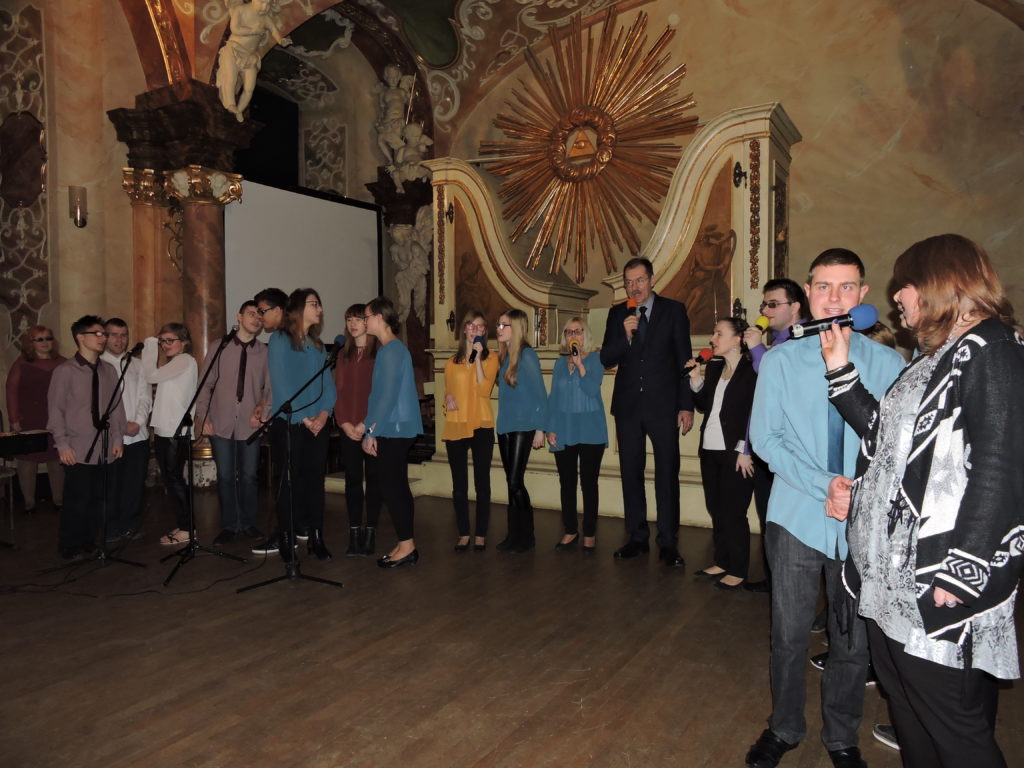 Koncert kolęd w Oratorium Marianum w wykonaniu uczniów Dolnośląskiego Specjalnego Ośrodka Szkolno –Wychowawczego Nr 13 dla Niewidomych i Słabowidzących we Wrocławiu