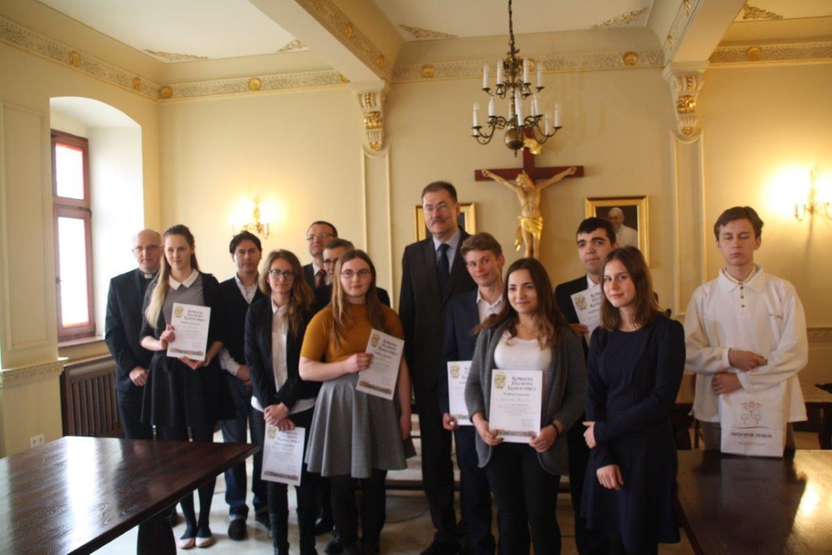 Wręczenie nagród laureatom drugiej edycji Konkursu Filozofii Klasycznej