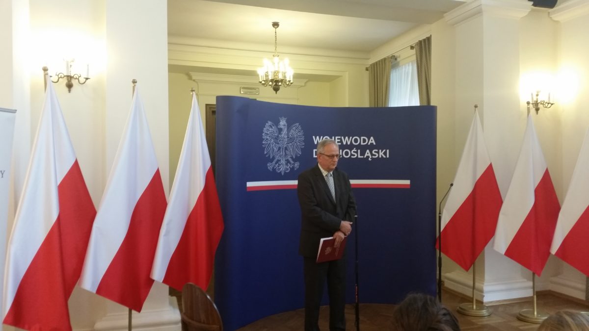 konferencja prasowa Dolnośląskiego Wicekuratora Oświaty