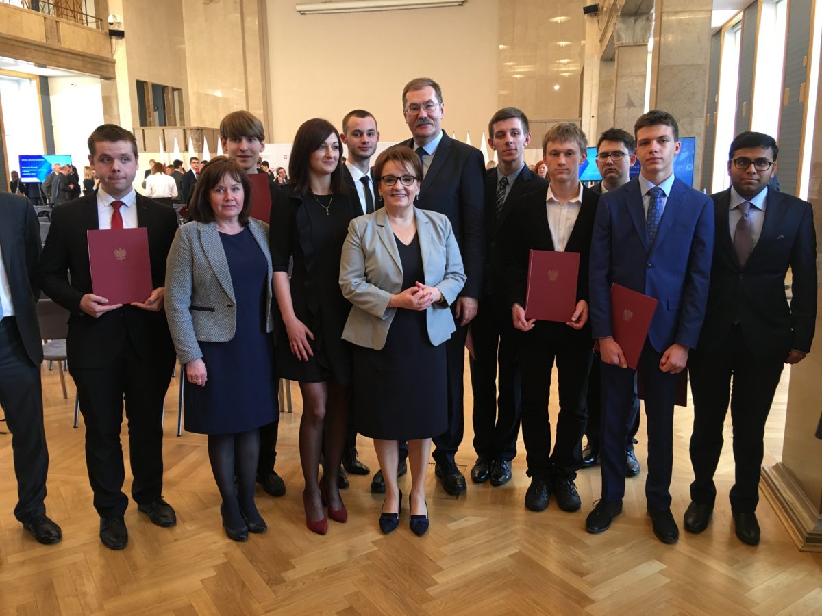 Uroczystość wręczenia stypendiów Ministra Edukacji Narodowej