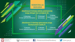 Minister Anna Zalewska skierowała dziś do rodziców i opiekunów uczniów klas VII szkoły podstawowej oraz klas II gimnazjum list dotyczący rekrutacji do szkół ponadpodstawowych i klas szkół ponadgimnazjalnych na rok szkolny 2019/2020. Szefowa MEN podkreśliła, że w związku z wprowadzaniem kolejnych etapów reformy edukacji, na rok szkolny 2019/2020 o przyjęcie do szkół ponadpodstawowych i klas szkół ponadgimnazjalnych będą ubiegali się pierwsi absolwenci 8-letniej szkoły podstawowej oraz ostatniej klasy gimnazjum. Minister Anna Zalewska zaznaczyła w liście, że postępowania rekrutacyjne dla tych dwóch grup uczniów zostaną przeprowadzone oddzielnie, według odrębnych kryteriów rekrutacyjnych. Minister edukacji przypominała, że absolwenci szkoły podstawowej i gimnazjum nie będą rywalizowali ze sobą o te same miejsca. Będą oni ubiegać się o przyjęcie do innych typów szkół. Uczniowie kończący VIII klasę szkoły podstawowej mogą zostać przyjęci do 4-letniego liceum ogólnokształcącego, 5-letniego technikum lub 3-letniej branżowej szkoły I stopnia. Z kolei absolwenci ostatniej klasy gimnazjum będą mogli ubiegać się o miejsce w 3-letnim liceum ogólnokształcącym, 4-letnim technikum lub w 3-letniej branżowej szkole I stopnia. Obie te grupy zrealizują odrębne programy nauczania. Szkoły i samorządy przygotowują się do rekrutacji na rok szkolny 2019/2020. Jak wynika z analizy przeprowadzonej przez Ministerstwo Edukacji Narodowej, zwiększenie liczby klas I nie spowoduje istotnych problemów związanych z zapewnieniem odpowiedniej liczby sal lekcyjnych. Postępowanie rekrutacyjne będzie obejmowało m.in. następujące kryteria: wyniki egzaminu ósmoklasisty albo egzaminu gimnazjalnego, oceny (na świadectwie ukończenia szkoły podstawowej albo gimnazjum) z języka polskiego i z trzech obowiązkowych zajęć edukacyjnych ustalonych przez dyrektora szkoły przeprowadzającego rekrutację, świadectwo ukończenia szkoły podstawowej albo gimnazjum z wyróżnieniem, szczególne osiągnięcia wymienione na świadectwie ukończenia szkoły podstawowej albo gimnazjum. W związku z naturalnymi i zrozumiałymi pytaniami oraz wątpliwościami ze strony rodziców i uczniów, MEN przypomina, że do ich dyspozycji pozostają dyrektorzy szkół oraz kuratorzy oświaty. We wszystkich kuratoriach od 1 września br. zostaną utworzone punkty informacyjno-konsultacyjne. Rodzice uczniów obecnych klas VII szkoły podstawowej oraz klas II gimnazjum będą mogli uzyskać informacje na temat oferty edukacyjnej szkół ponadpodstawowych i klas szkół ponadgimnazjalnych w regionie. Ponadto pytania związane z naborem do szkół na rok szkolny 2019/2020 można od września br. kierować na adres mailowy: rekrutacja@men.gov.pl. MEN przypomina, że ustalenie sieci publicznych szkół ponadpodstawowych pozostaje w gestii samorządu i odbywa się po uzyskaniu pozytywnej opinii kuratora oświaty. Ministerstwo Edukacji Narodowej deklaruje pełne wsparcie i gotowość współpracy z samorządami. Departament Informacji i Promocji Ministerstwo Edukacji Narodowej List Minister Edukacji Narodowej do Rodziców i Opiekunów Uczniów _2018.05.18