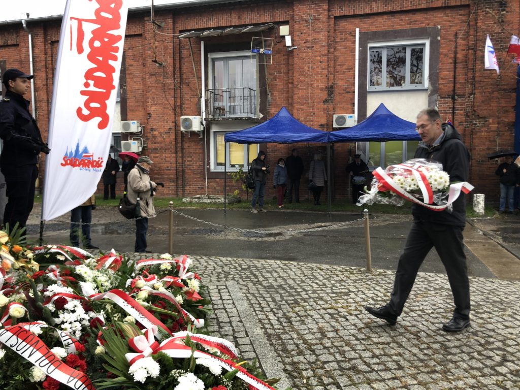 Obchody XXXVIII rocznicy protestu głodowego kolejarzy we Wrocławiu