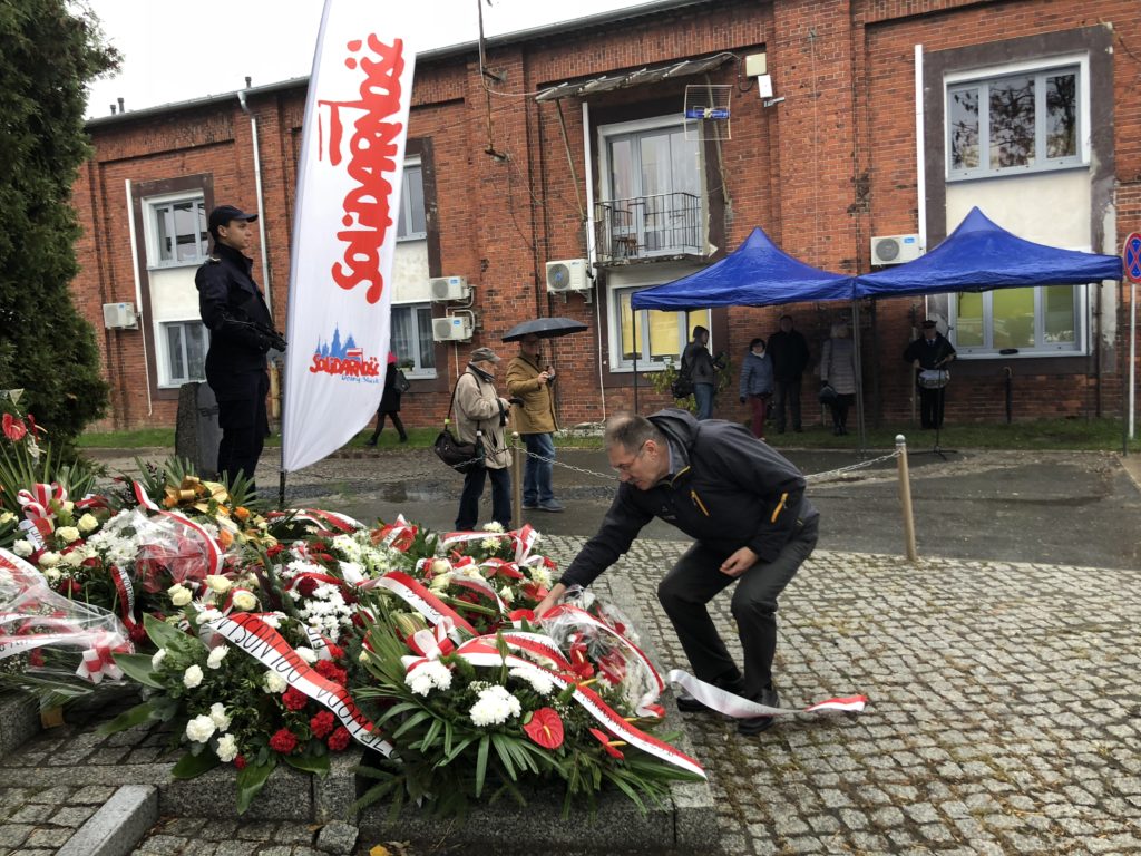 Obchody XXXVIII rocznicy protestu głodowego kolejarzy we Wrocławiu