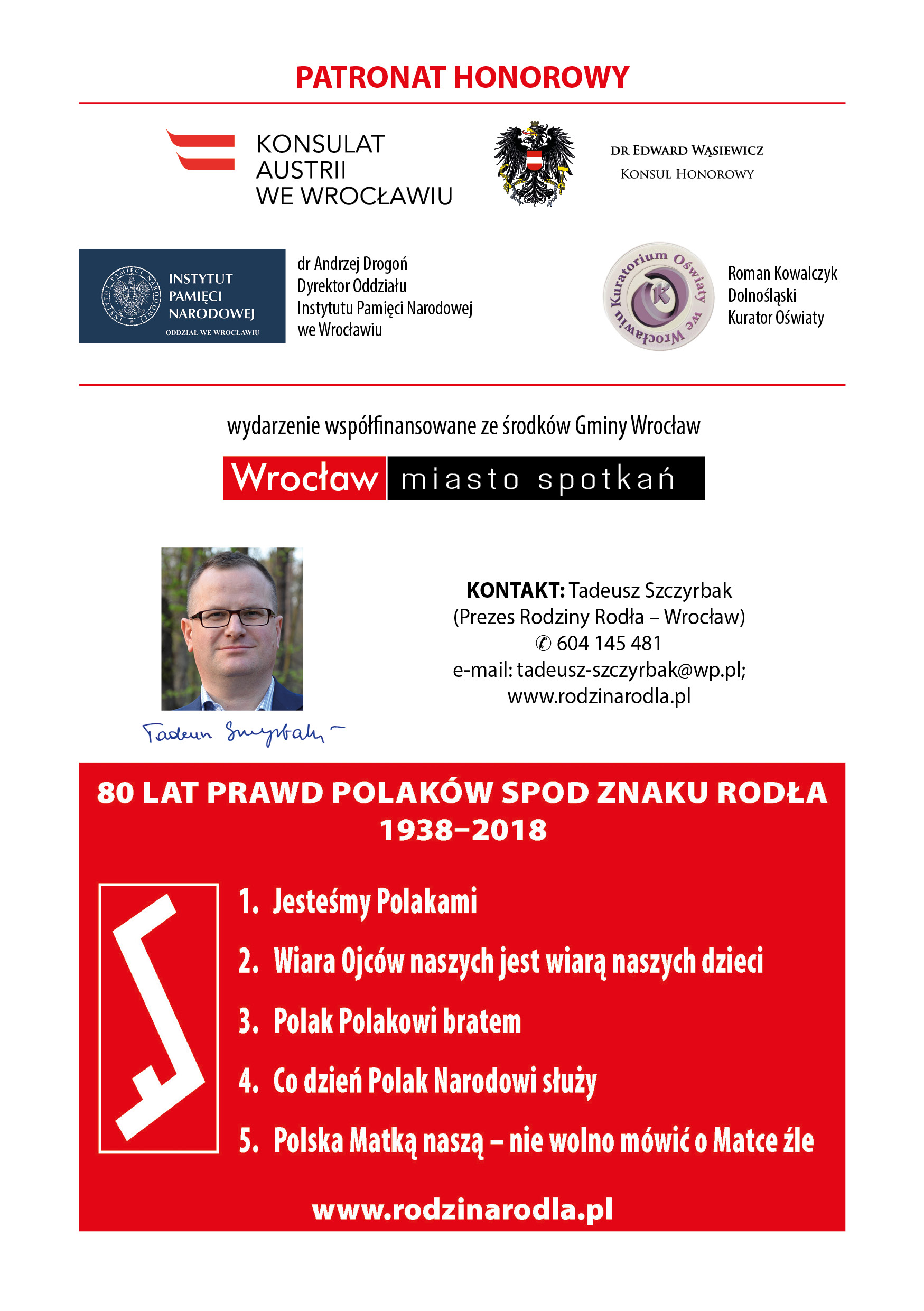 Rodło 2018 - 28 października 2018 - 2