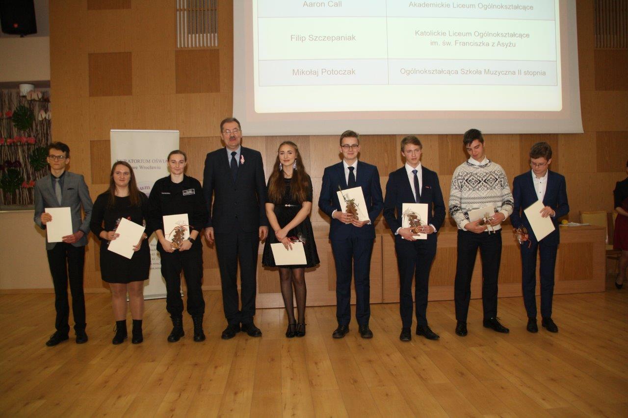 Uroczystość wręczenia dyplomów stypendystom Ministerstwa Edukacji Narodowej