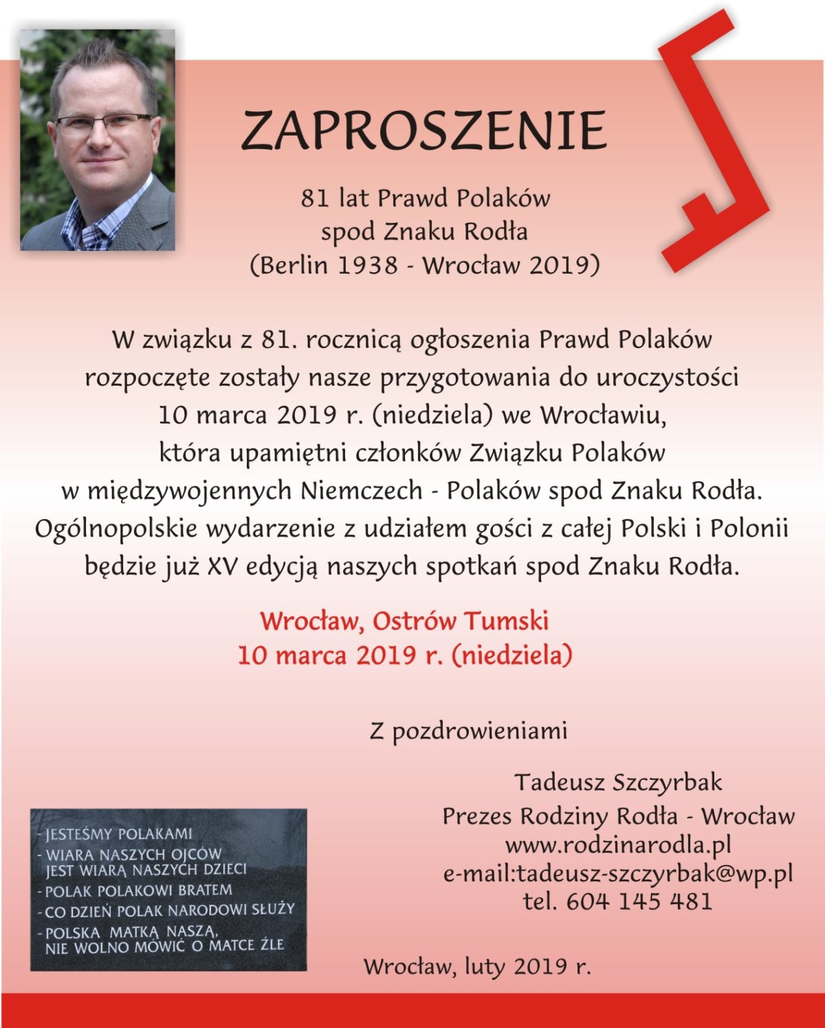 zaproszenie