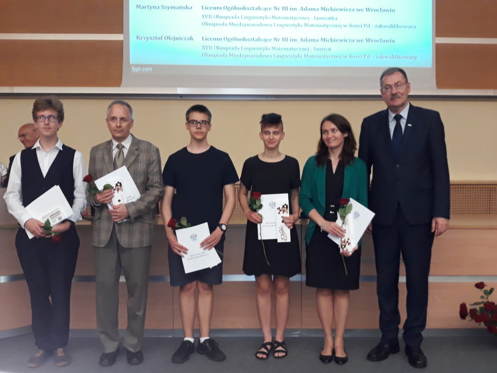 Gala Olimpijczyków 2019 podsumowaniem osiągnięć naukowych uczniów z Dolnego Śląska