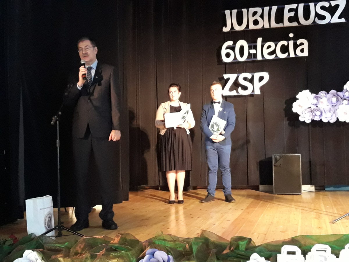 Jubileusz 60-lecia Zespół Szkół Ponadpodstawowych im. Orła Białego w Międzyborzu