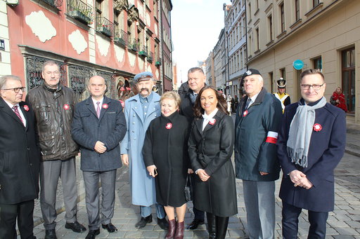 Wrocławskie obchody 101. rocznicy Odzyskania Niepodległości