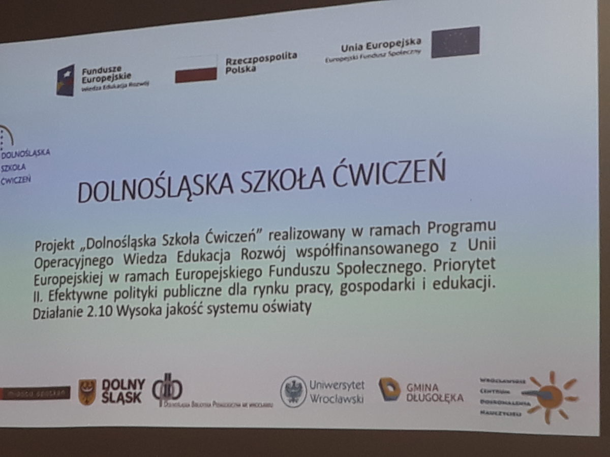 Konferencja inaugurująca projekt Dolnośląska Szkoła Ćwiczeń