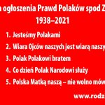 Prawdy Polaków 2021