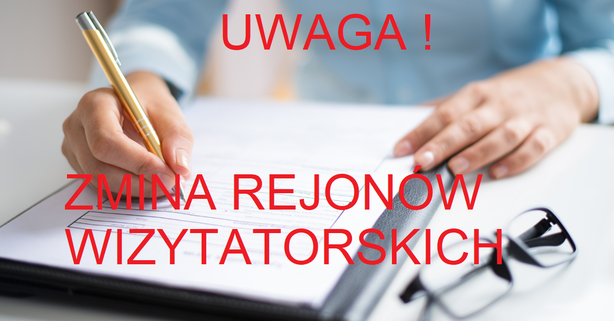 zmiana rejonów
