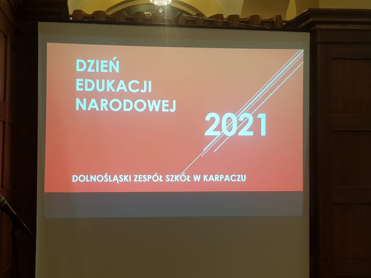Dolnośląskie obchody Dnia Edukacji Narodowej 2021