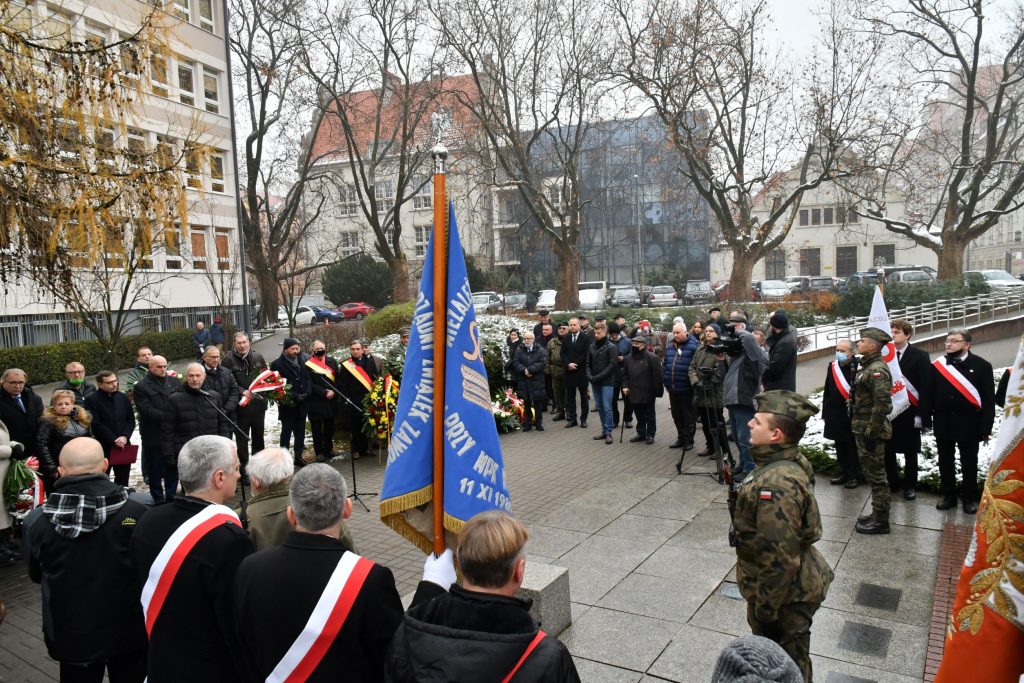 Uroczyste obchody 40. rocznicy wprowadzenia stanu wojennego