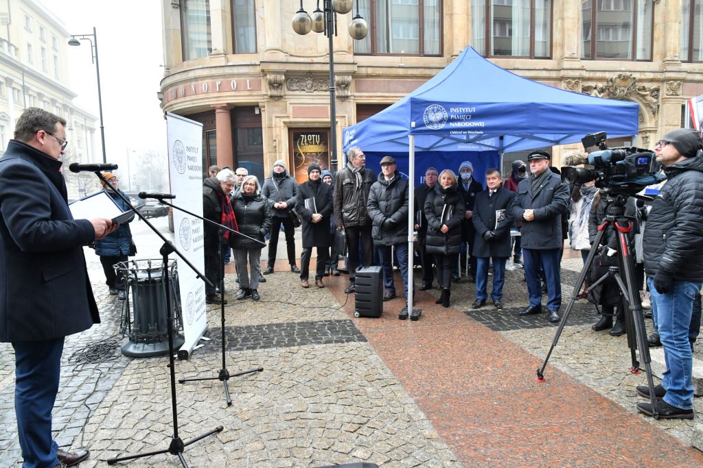 Uroczyste obchody 40. rocznicy wprowadzenia stanu wojennego