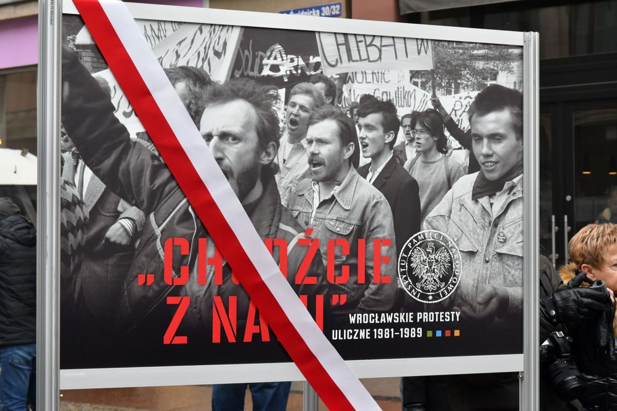 Uroczyste obchody 40. rocznicy wprowadzenia stanu wojennego