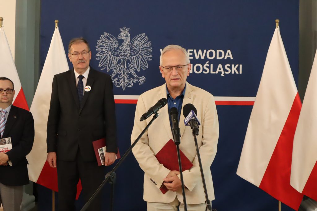 Konferencja prasowa Dolnośląskiego Kuratora Oświaty