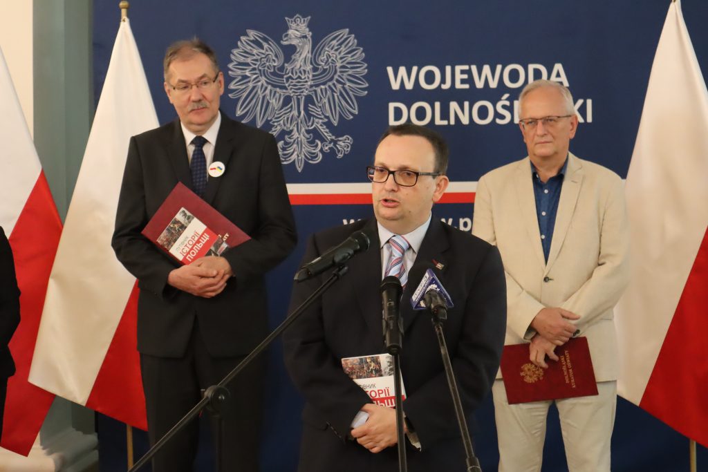 Konferencja prasowa Dolnośląskiego Kuratora Oświaty
