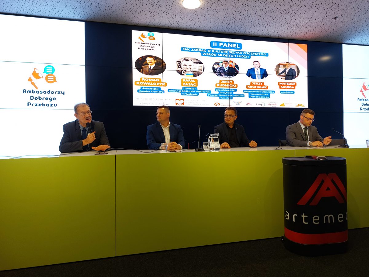 Konferencja pn. „Ambasadorzy Dobrego Przekazu” z udziałem Dolnośląskiego Kuratora Oświaty