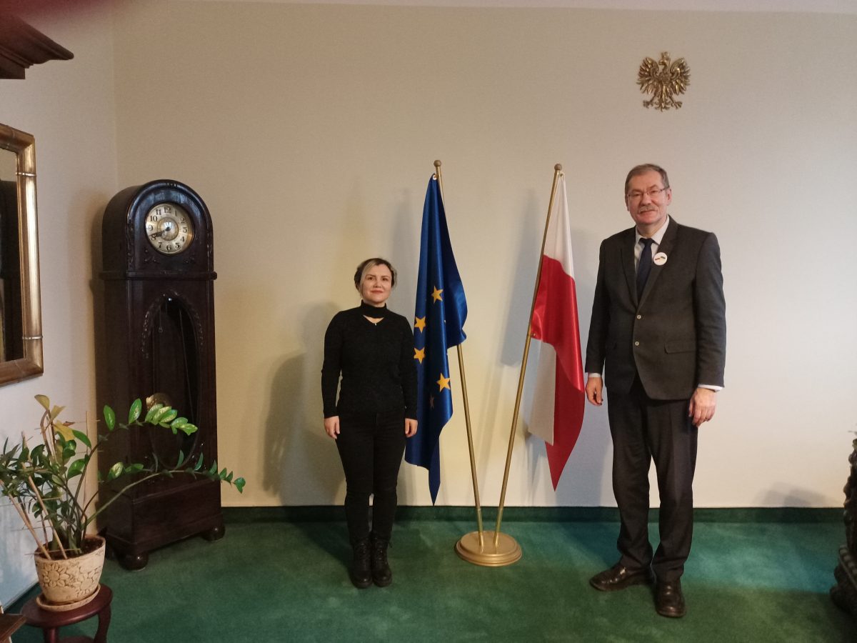 Spotkanie Dolnośląskiego Kuratora Oświaty z nauczycielką z miasta  Tekirdag (Turcja)