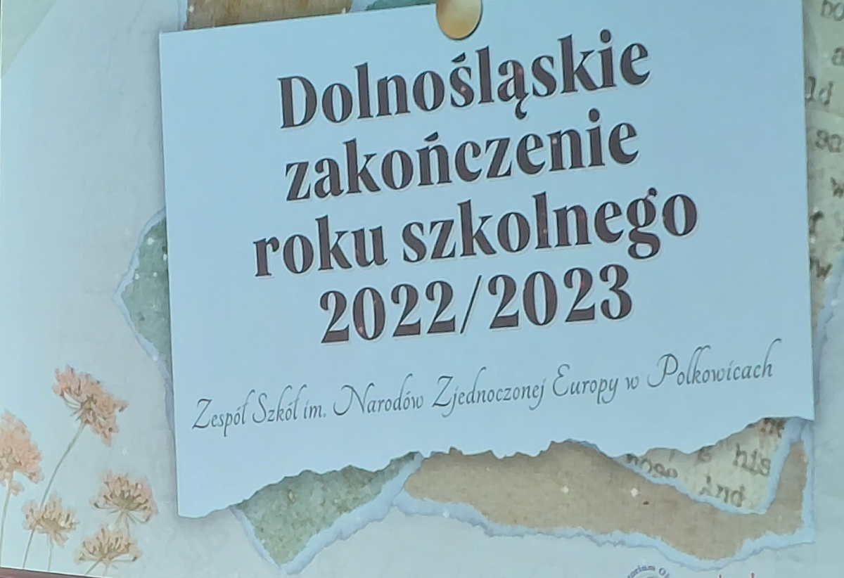 zakończenie roku szkolnego