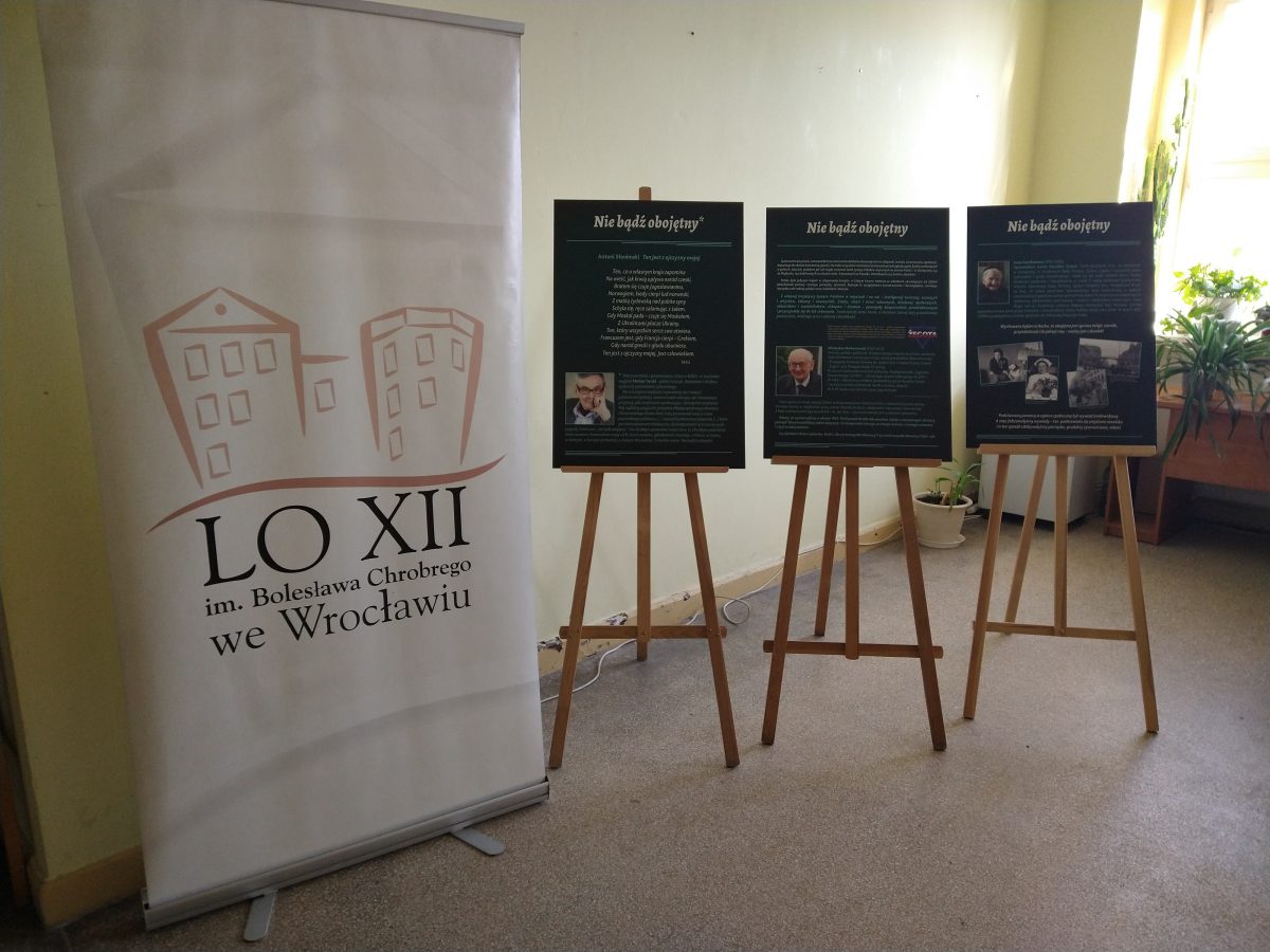 Wystawa "Nie bądź obojętny" w Kuratorium Oświaty we Wrocławiu
