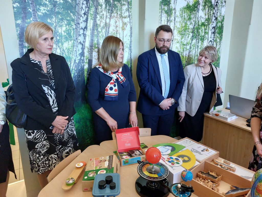Uroczyste otwarcie ekopracowni w Powiatowym Zespole Szkół i Placówek Specjalnych w Bolesławcu