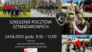 Szkolenie pocztów sztandarowych