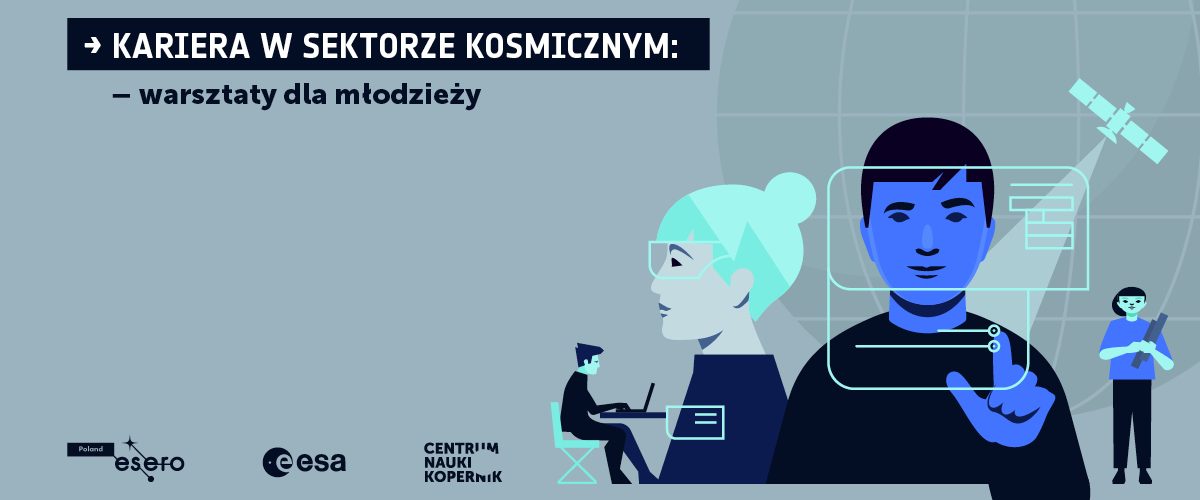 Plakat - kariera w sektorze kosmicznym